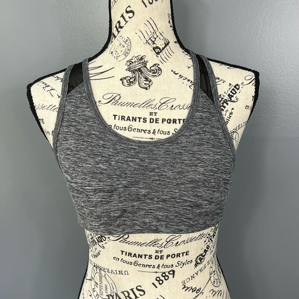 Old Navy girls active Go dry gray and black sports bra